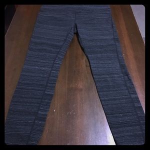 VGUC GapFIT Gray Space Dye Leggings Xl